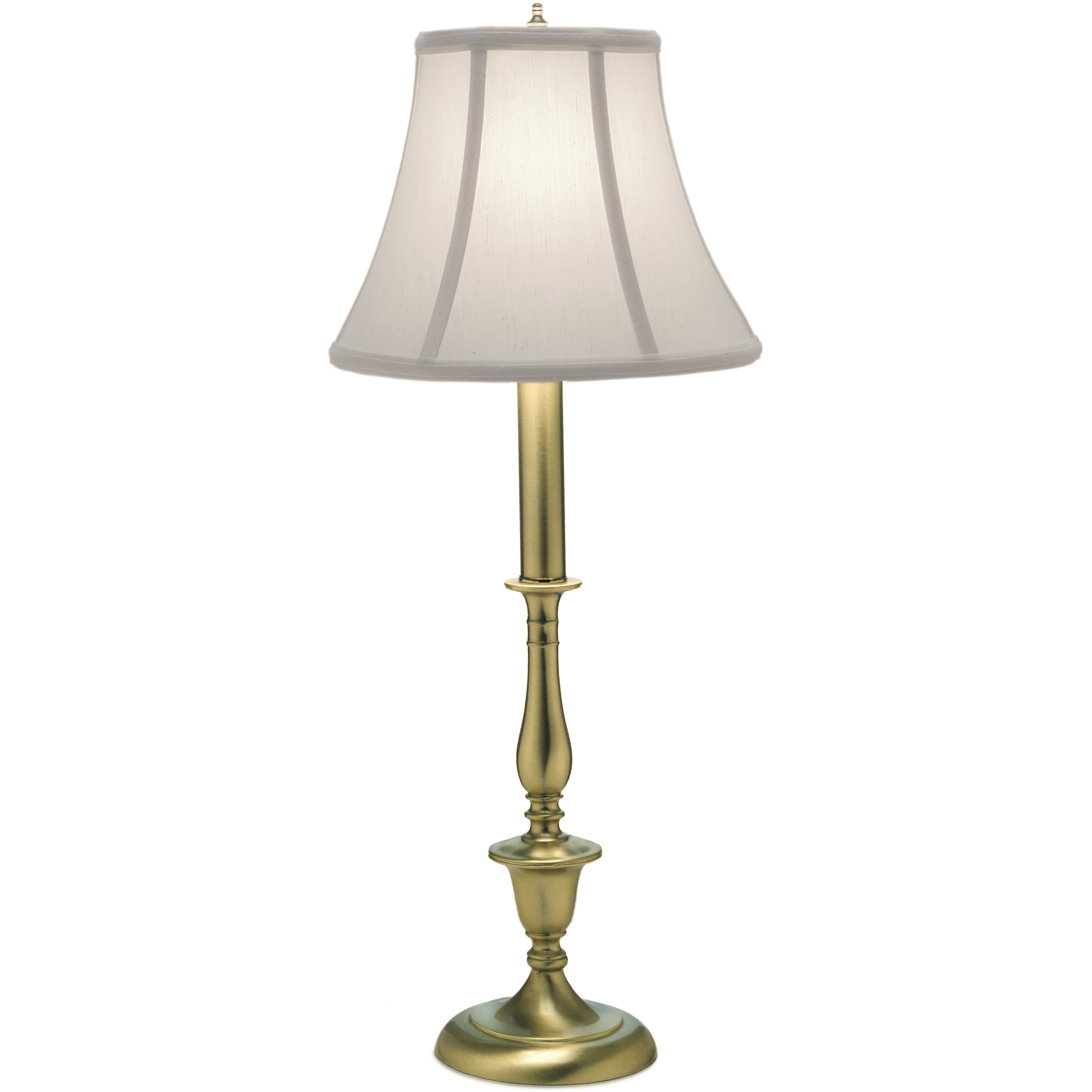 Ellie 29 inch 100 watt Satin Brass Buffet Lamp Portable Light